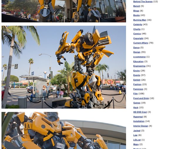 Bumblebee Transformer Takes Over the City