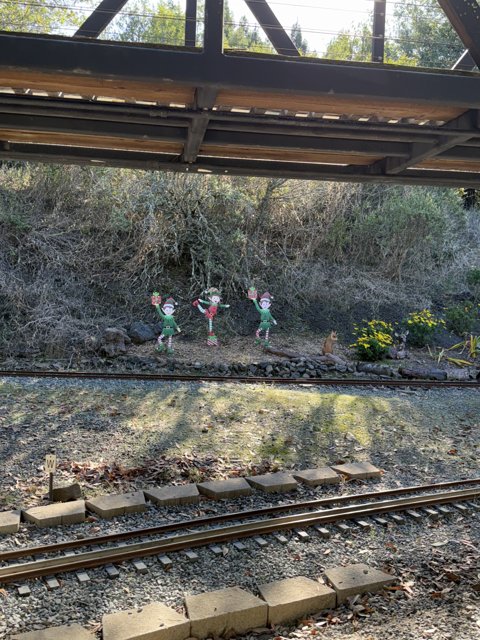 Whimsical Rail-side Revelry