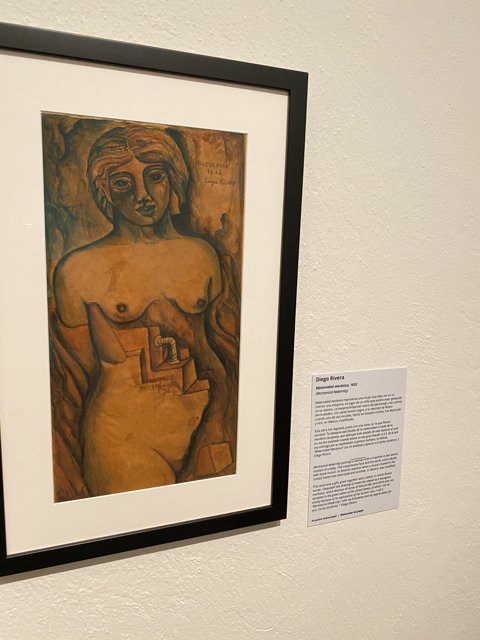 Nude Woman Painting by Massimo Campigli