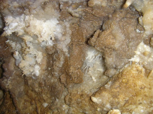 Crystalline Formation in a Cave