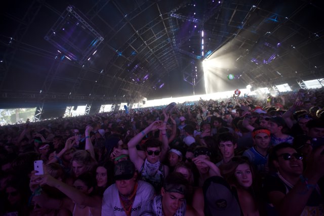 Music, Lights, and People at Coachella 2016