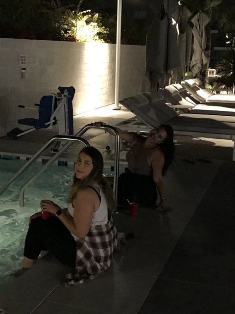Nighttime Relaxation in the Pool