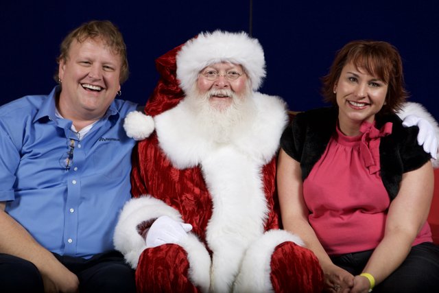 Santa Claus joins Artie P and friends for Christmas party