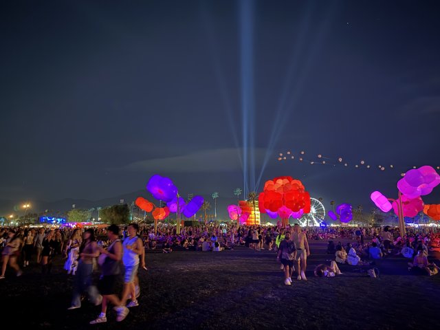 Nighttime Vibrance at Empire Polo Club