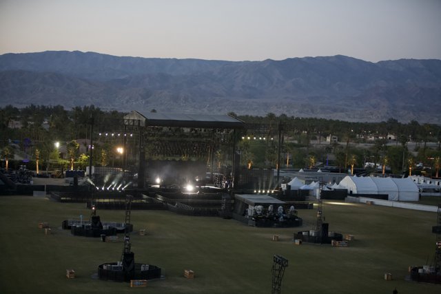 Desert Stage for Coachella Concert