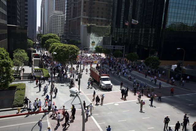 Mayday Rally Brings Metropolis to a Standstill