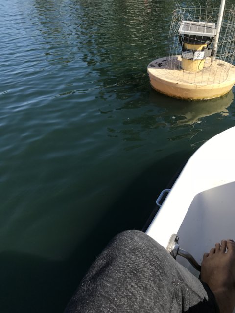 Feet on a Sailboat