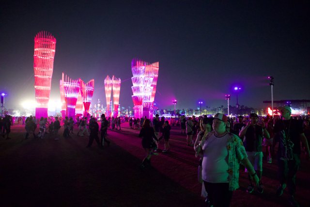 Neon Nights: A Spectacle at Coachella 2024