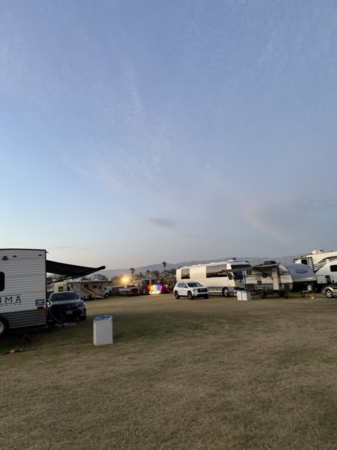 Sunset at the Polo Fields