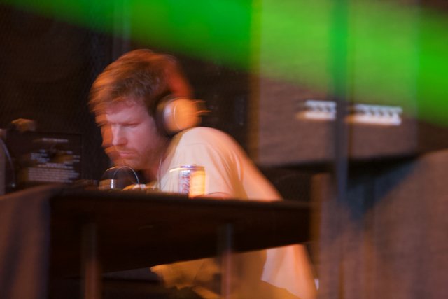 Aphex Twin entertains the crowd at Coachella