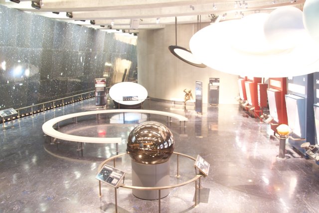 The Sphere in the Foyer of the Museum