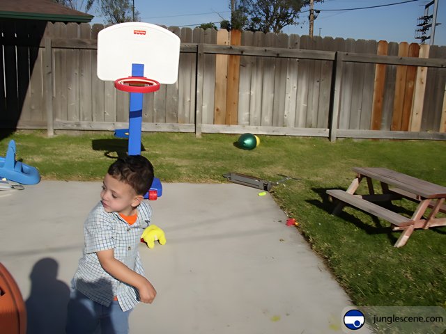 Backyard Basketball Fun