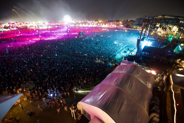 A Sea of Lights: Music Festival Madness