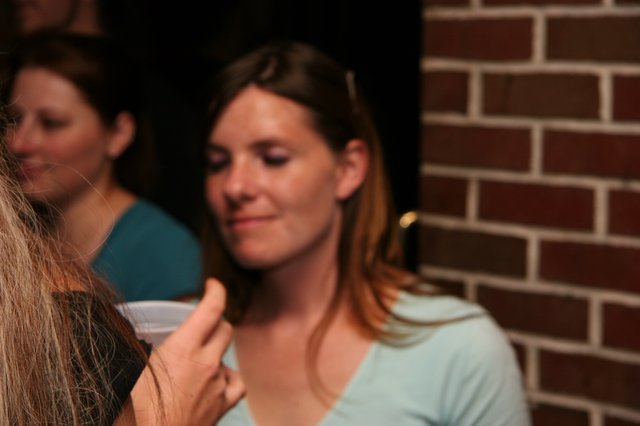 Candid Moment at Indoor Gathering, 2005