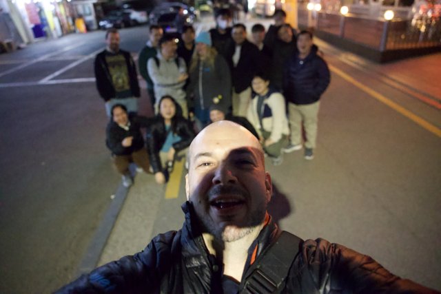 Seoul Night Out: A Collective Selfie
