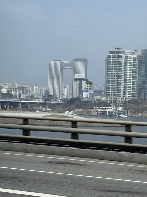 Seoul Skyline: A Highway Perspective