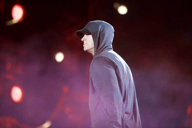 Eminem Lights Up the Stage at O2 Arena in London