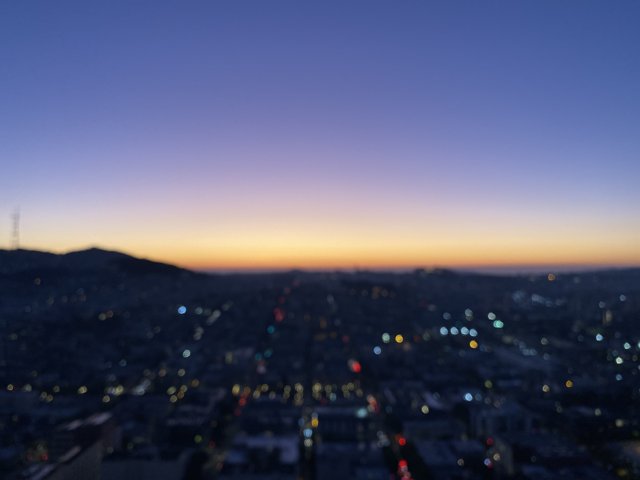 Majestic Sunset over San Francisco