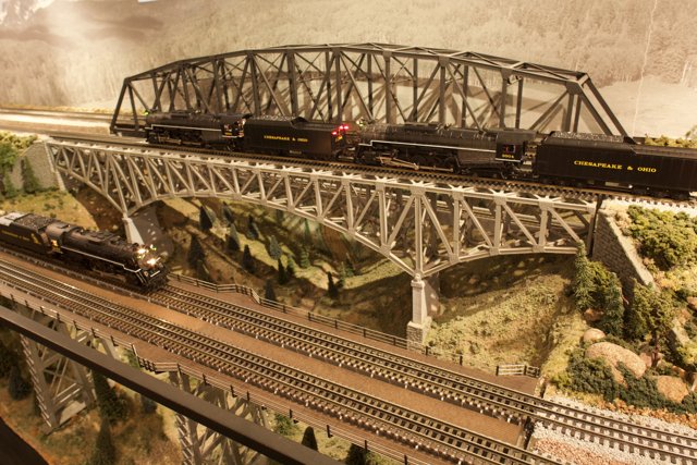 Arch Bridge for Model Trains