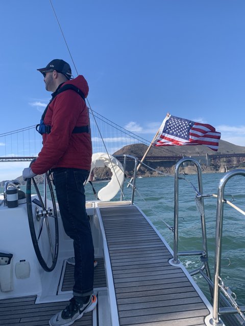 Sailing through San Francisco Bay