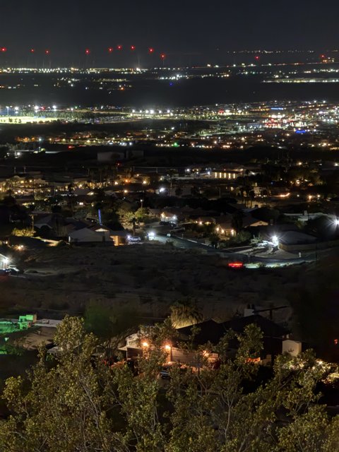 Desert Hot Springs by Night