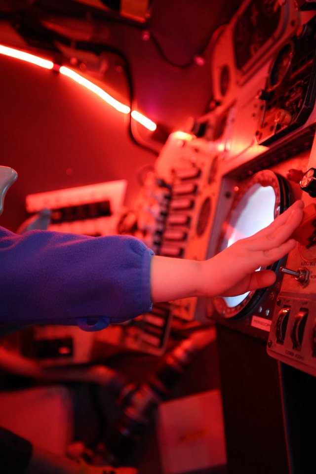Working with Equipment Under Red Safelight