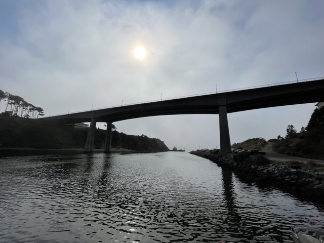 Bridge Over Sunlit Waters