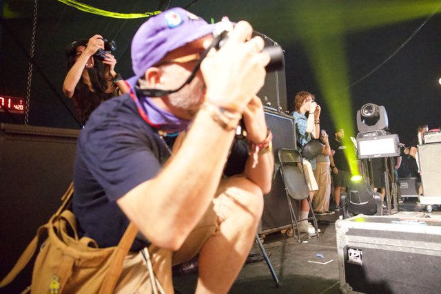 Capturing the Beat: Photographers in Action at Coachella 2024