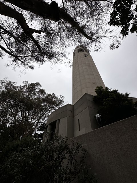Golden Gate Monument at Coit Tower
