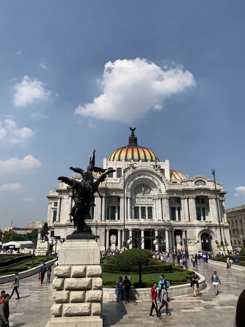 The Majestic Dome of Cuauhtémoc