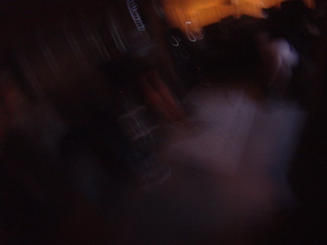 Blurred Nightlife in the City
