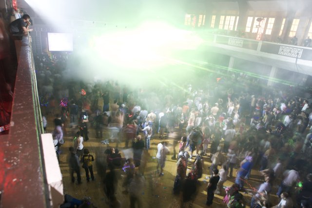 Smoke-Filled Nightclub Concert