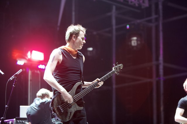 Bassist steals show at Coachella