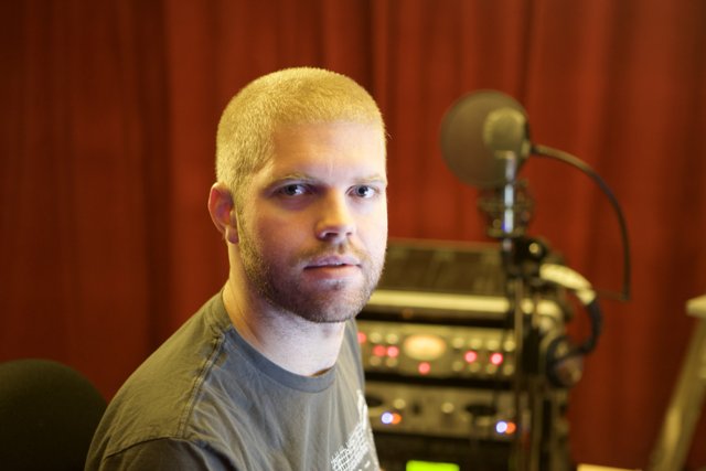 Morgan Page in the Recording Studio
