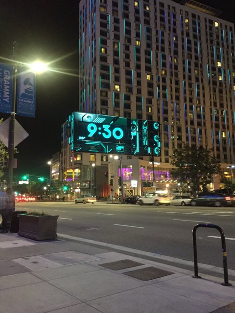 The Number Billboard of Metropolis