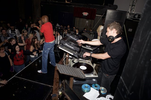 DJ Set Performance in a Nightclub