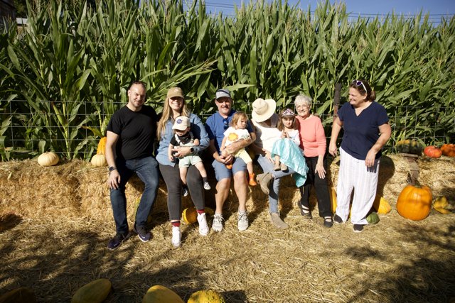 Harvest Hilarity: A Family Affair at the Pumpkin Patch