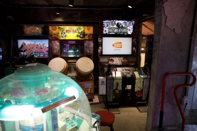 Cosmic Arcade Night in Korea