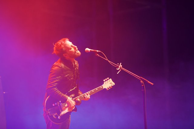 Dan Auerbach Rocks the Crowd with His Guitar at Coachella 2011