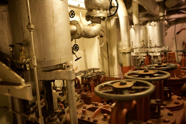The Inner Workings of a Factory Ship's Engine