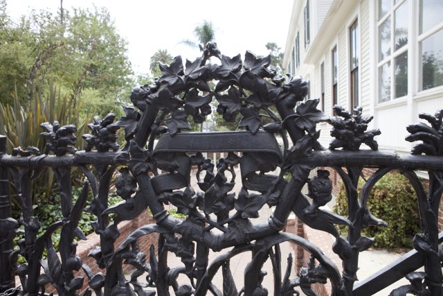 Ornate Wrought Iron Gate