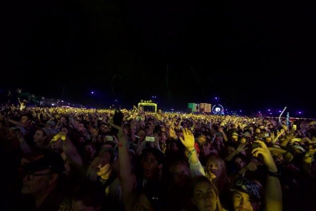 Coachella Music Festival 2016: A Night Sky and a Vibrant Crowd