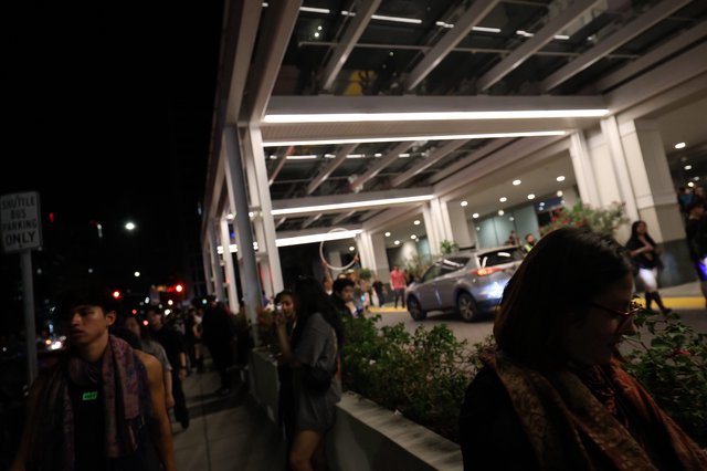 Crowd Disperses After Wobbleland Festival Night Event
