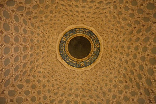 The Intricate Ceiling of the Mosque of Isfahan