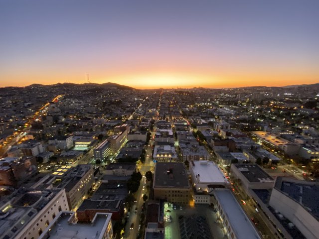 San Francisco's Gorgeous Sunset Cityscape