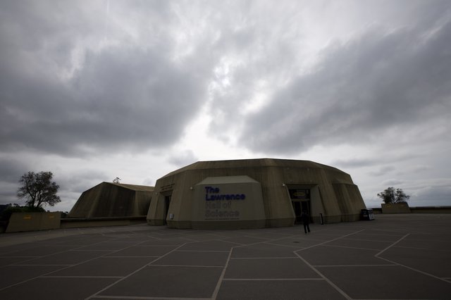 The Lawrence Hall of Science Under Dramatic Storm Clouds