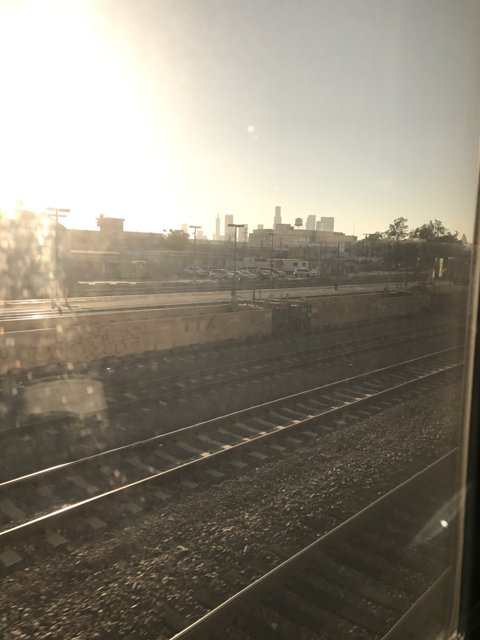 Sunset Train Ride