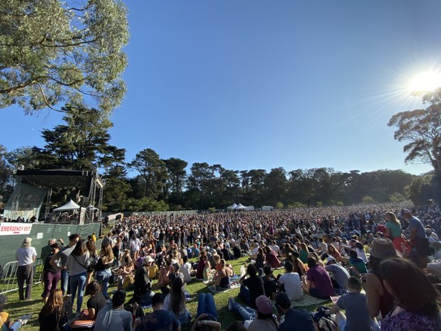 Golden Gate Park Concert Draws Large Crowd