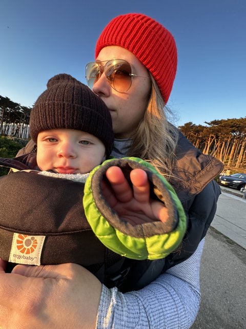 Babywearing on a Sunny San Francisco Day