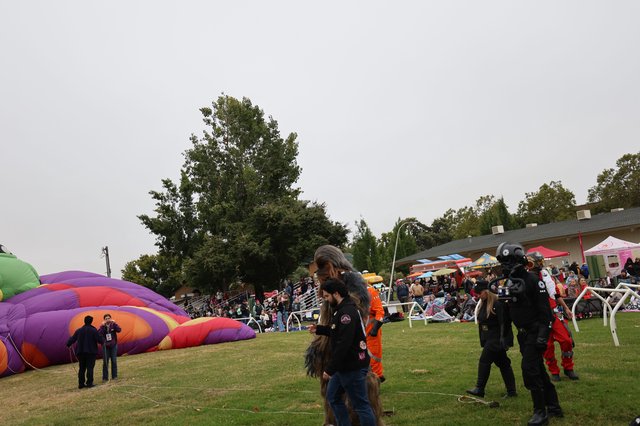 Star Wars Cosplayers at Hot Air Balloon Festival